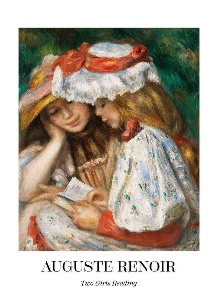 Two Girls Reading